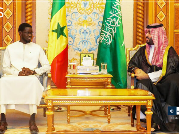 Le renforcement de la coopération au menu d’échanges entre Bassirou Diomaye Faye et le prince héritier d’Arabie Saoudite